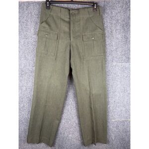 Vintage CC Filson Wool Cargo Pants Mens 36(34x31) Whipcord Trousers Lot 185 EUC